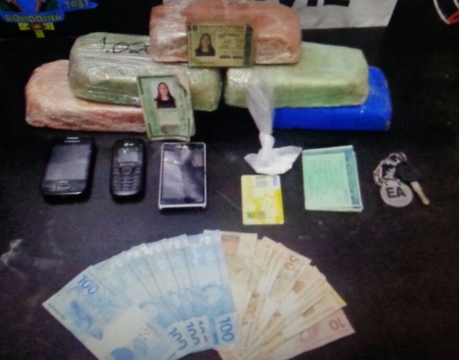 Operação Iracema prende em flagrante suposta traficante com 5 kg de cocaína