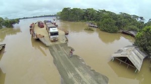 RIO MADEIRA ESTÁ 2 METROS ACIMA COM RELAÇÃO AO NÍVEL DE DEZEMBRO DE 2013